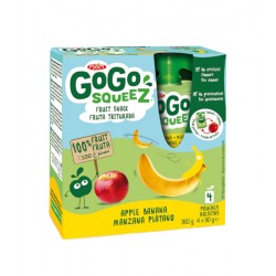 GOGO SQUEEZE PLATANO 90G PACK 4