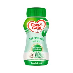 COW&GATE LECHE FIRST INF BOT1 VERDE0,2 P12