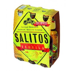 SALITOS TEQUILA 330ML PACK 4X6